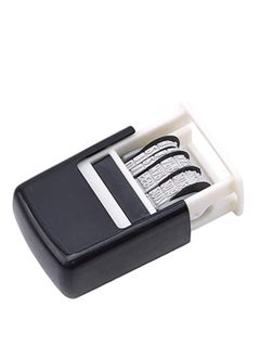 SYOSI Mini Date printer, Economy Date Stamper, Self-Inking Date Seal Stamp, Great for Shipping, Receiving, Expiration and Due Dates Black  - Image 2
