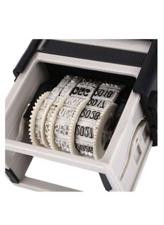 SYOSI Mini Date printer, Economy Date Stamper, Self-Inking Date Seal Stamp, Great for Shipping, Receiving, Expiration and Due Dates Black  - Image 5