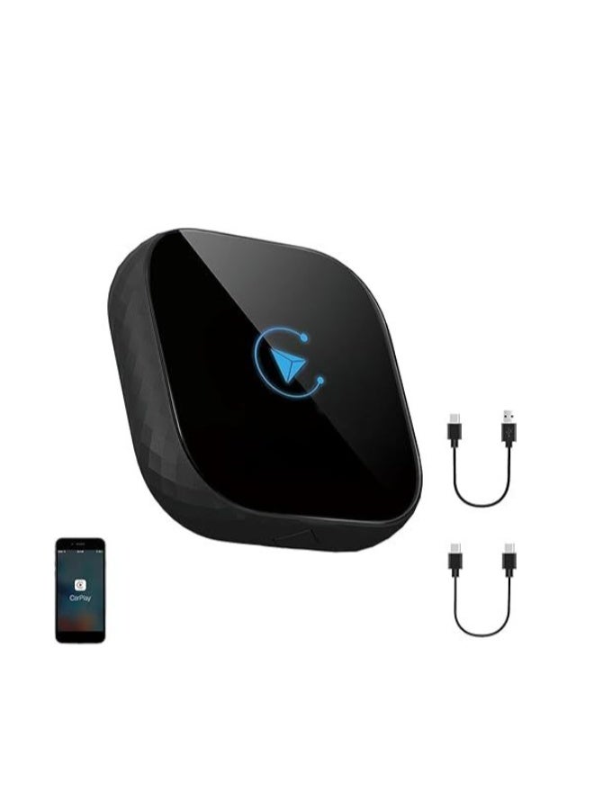 Wireless CarPlay Adapter 2025 – Converts Wired CarPlay to Wireless, Dual-Band WiFi, Low Latency, Auto Connect, Plug & Play for OEM Cars - Image 1