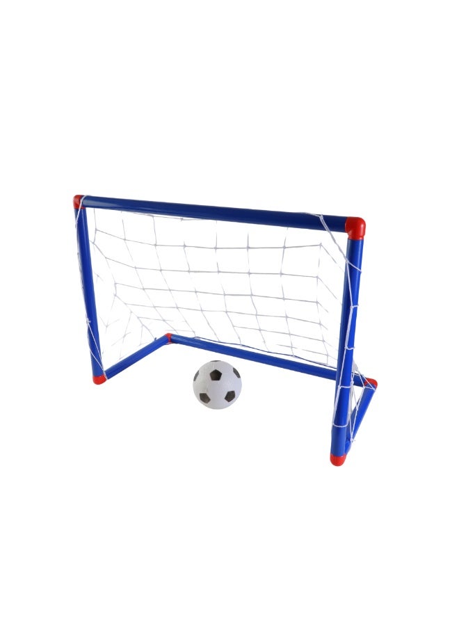 Small Blue Soccer Goal for Children  - Image 1