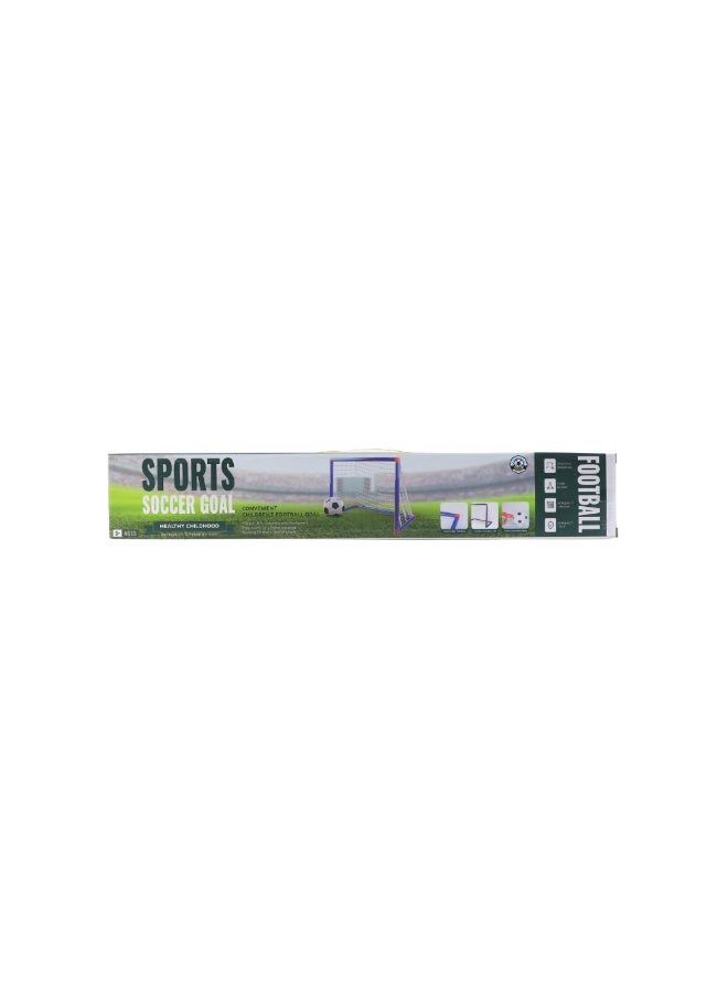Small Blue Soccer Goal for Children  - Image 2