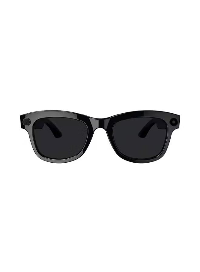 BlueFire M01 Smart AI Glasses HD 1080P Video Recording Anti Blue Light WiFi Bluetooth 5.3 AI Translation Sunglasses Black - Image 2