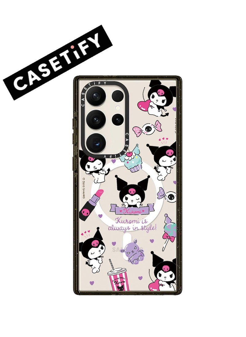 Casetify Samsung Galaxy S24 Ultra Sanrio Magnet Case - Kuromi Style Series  - Image 1