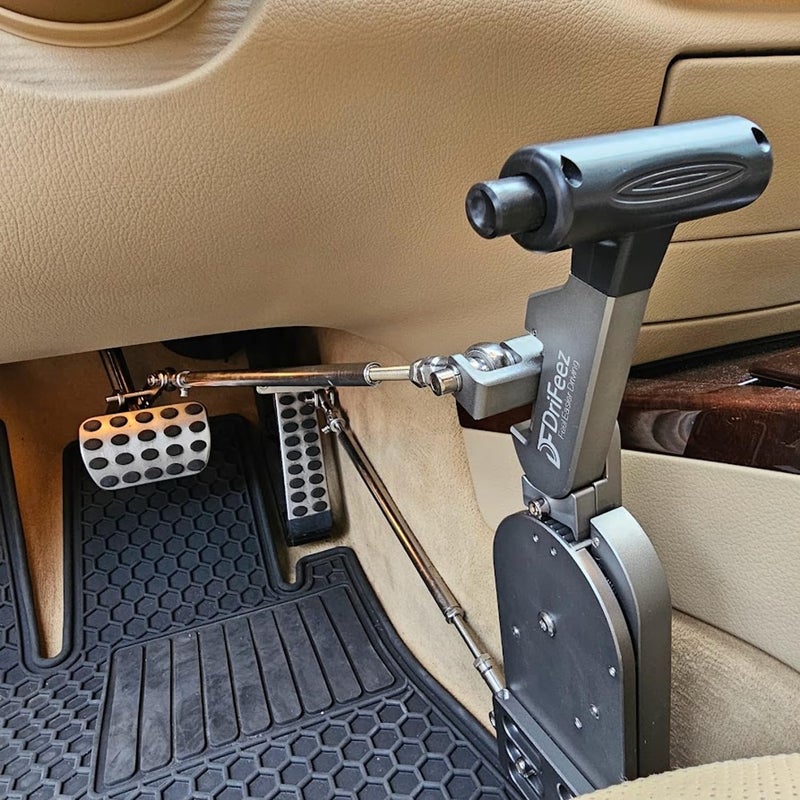 RJ-MODINI Hand Controls for Disabled Drivers - Push and Pull for Automatic Cars