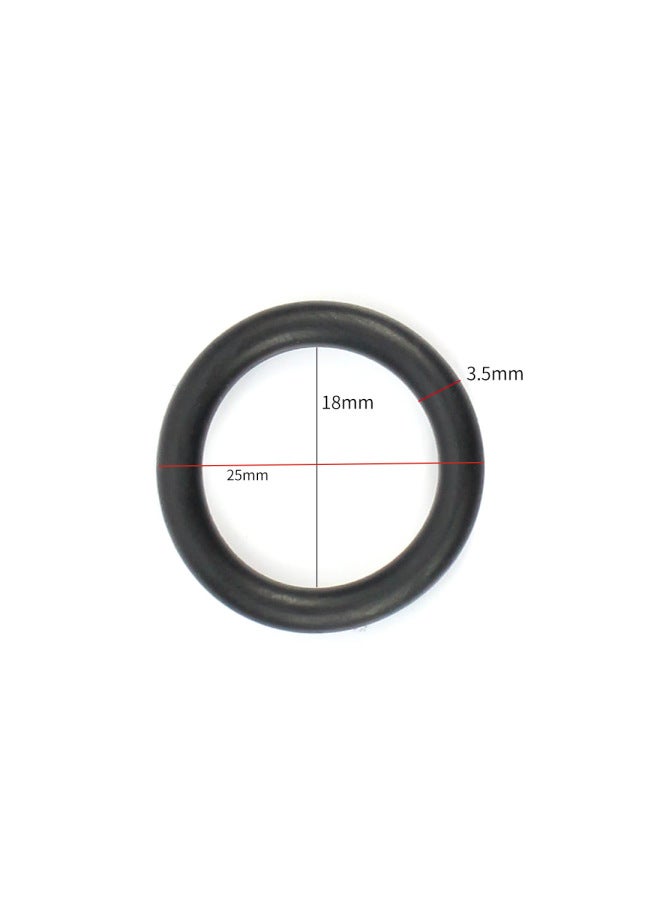 Diving Photography One Inch Ball Head Lamp Arm O-ring O-ring Washer Ring Rubber Rubber Material-Color:Red-large 25*18*3.5mm  - Image 3