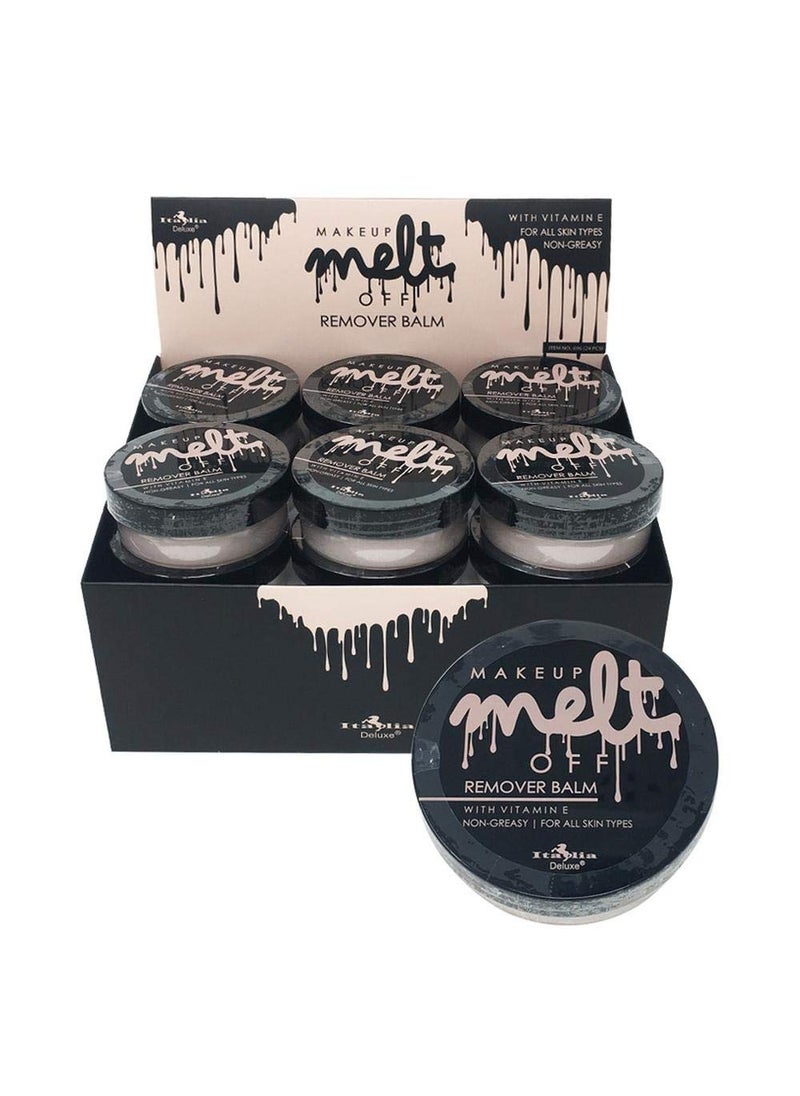 Italia Deluxe ITALIA DELUXE"MAKE-UP MELT OFF" MAKE-UP REMOVER BALM WITH VITAMIN E, 35g 