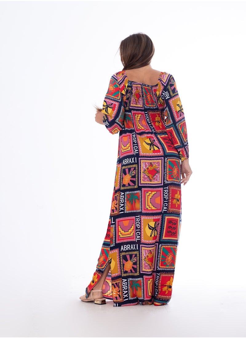 BEBO - Embossed Sleeve Dress - Image 1