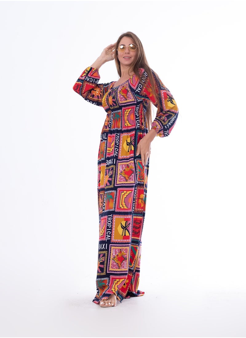 BEBO - Embossed Sleeve Dress - Image 1