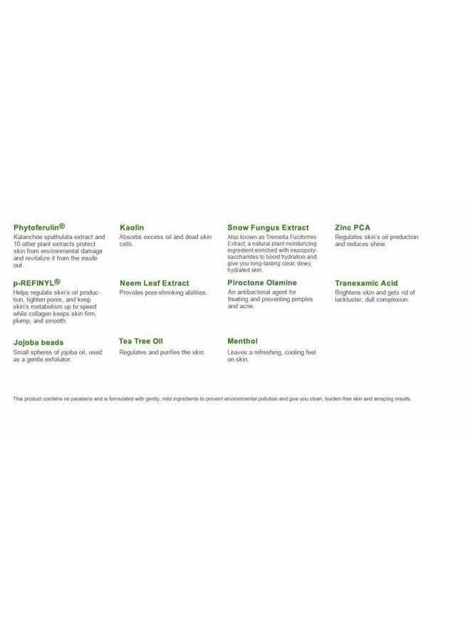 Naruko Tea Tree Purifying Kaolin Clay Mask & Facial Cleanser 2 in 1 for Exfoliating, Pore Clearing, Oil-absorbing 4.2 OZ - Image 4