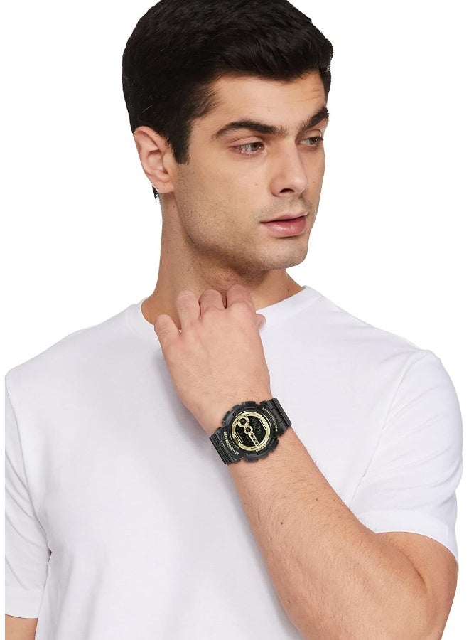 Digital Round Water Resistance Wrist Watch GD-100GB-1DR