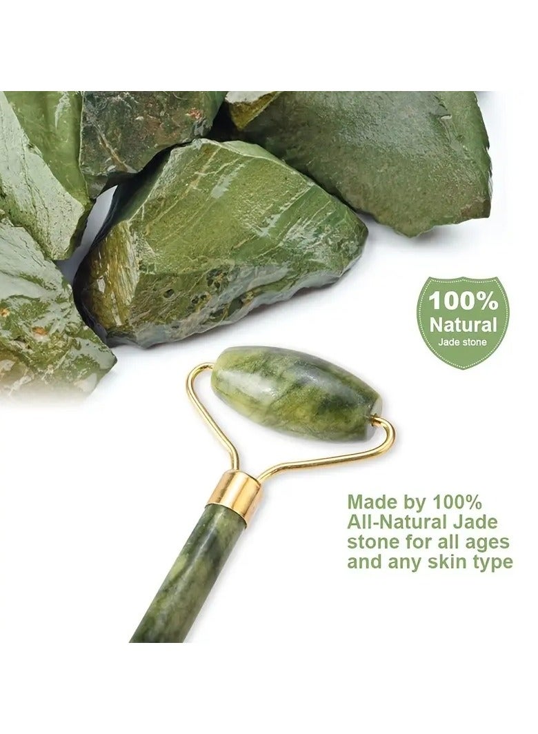 ORiTi Jade Roller Gua Sha Facial Massager for Face Eyes  - Image 2
