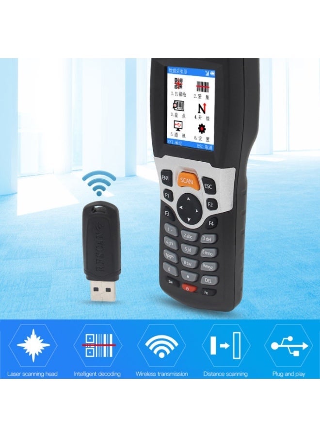 ماسح باركود ليزري أحادي البعد NEWSCAN NS3309 مع اتصال USB ولاسلكي. - Image 2