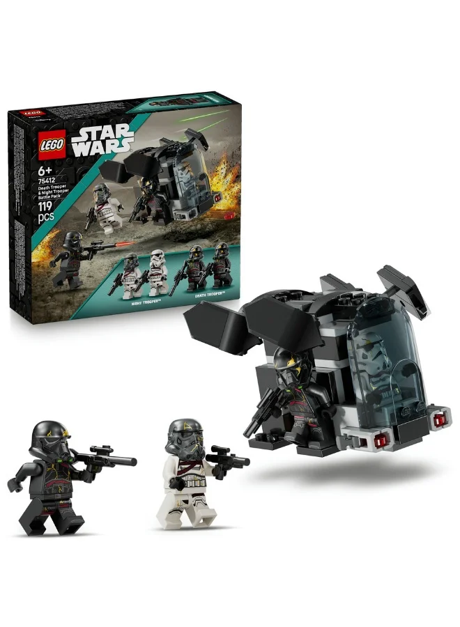ليغو لعبة حزمة معركة جنود الموت وجنود الليل من ليغو® Star Wars™‎‏ 75412