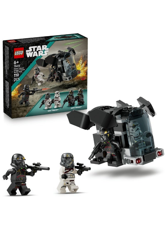 ليغو لعبة حزمة معركة جنود الموت وجنود الليل من ليغو® Star Wars™‎‏ 75412 - Image 1