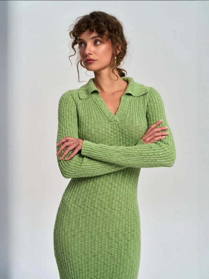 Mai Collection MAI STUDIOS Eloria Knitwear Maxi Dress