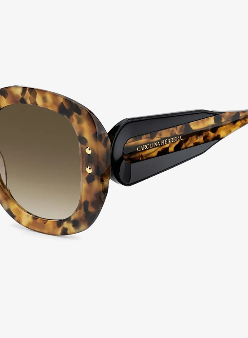Carolina Herrera  CAROLINA HERRERA HER 0254/S Sunglasses Brown Rectangular  | Best Price UAE