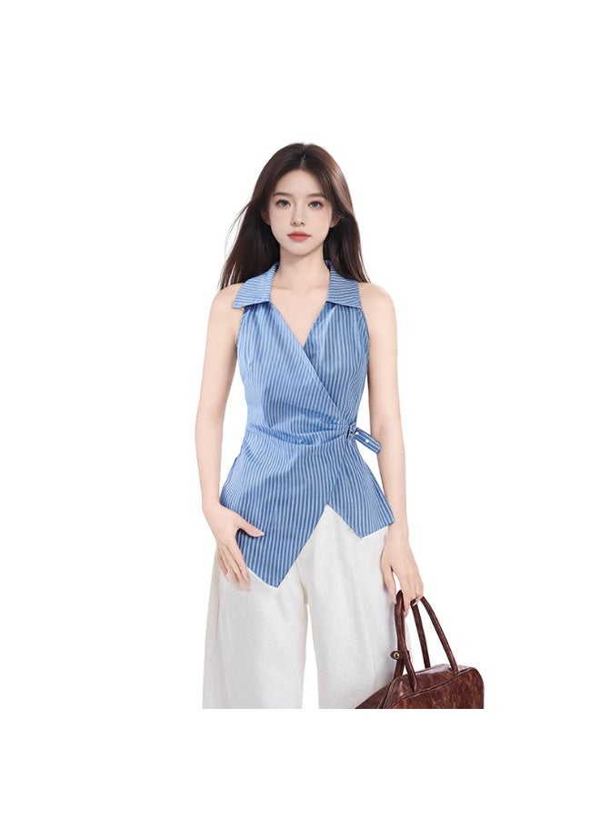 KUYING New Fashionable Neck Hanging Tank Top - Image 1