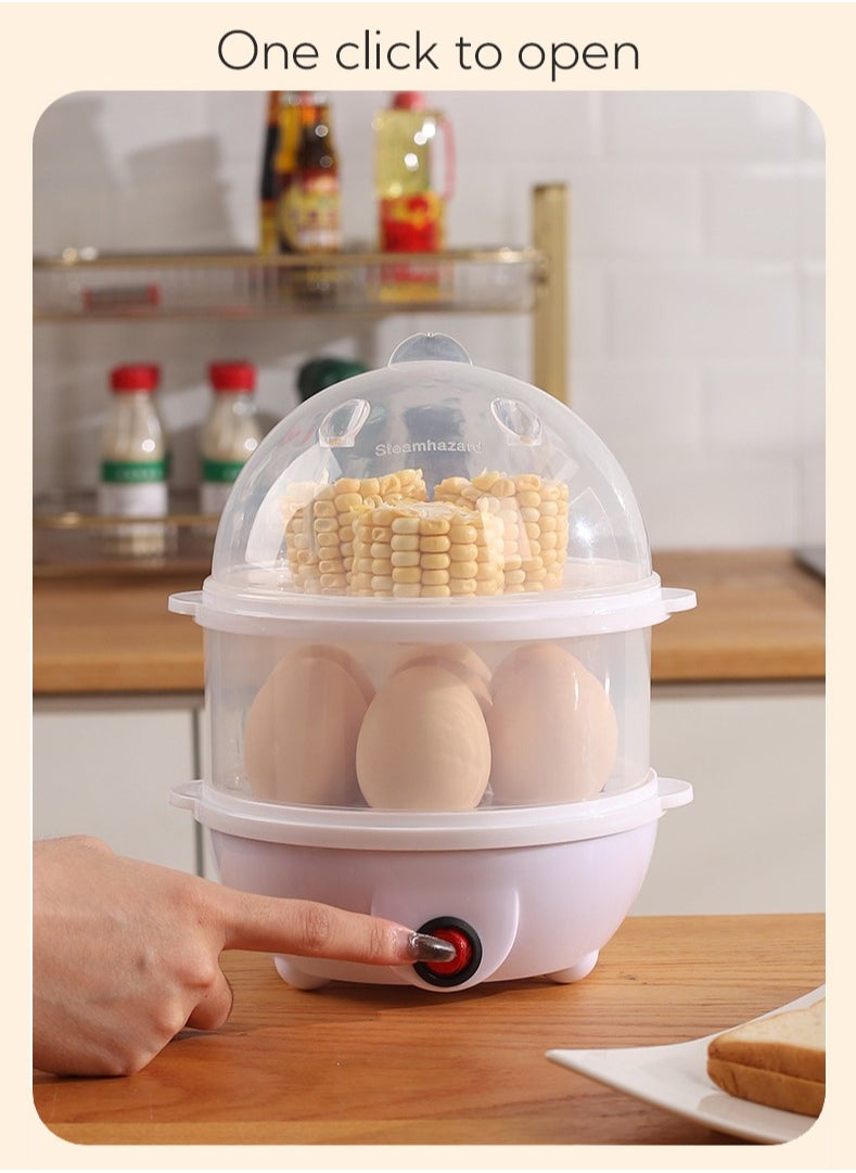 Haidue - Double Layer Rapid Egg Cooker - Image 1