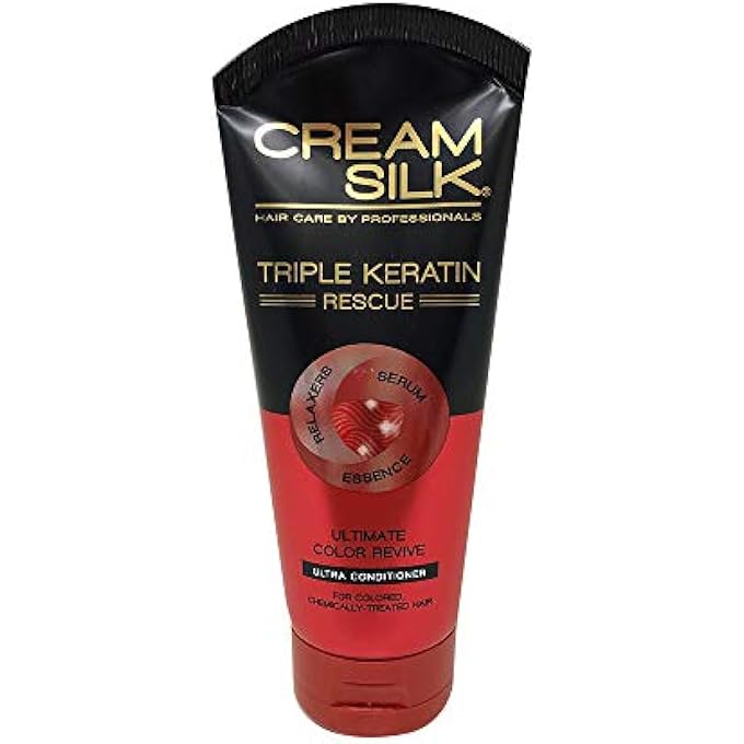 Cream Silk TRIPLE KERATIN RESCUE ULTIMATE COLOR REVIVE ULTRA CONDITIONER 150ML - Image 1