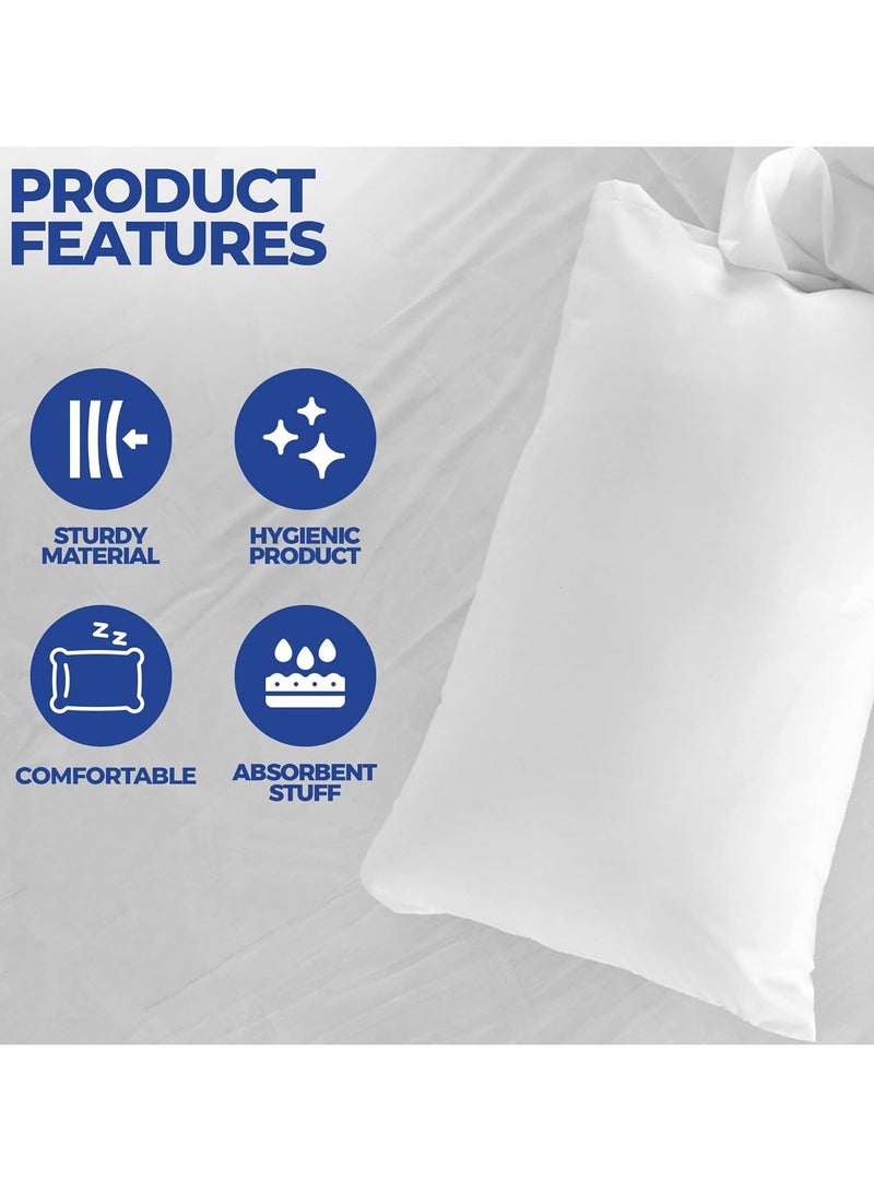 10 Pcs Travel Disposable Pillowcases Portable and Comfortable Pillow Covers Suitable for Medical Travel Hotel Bedroom Home - Image 2