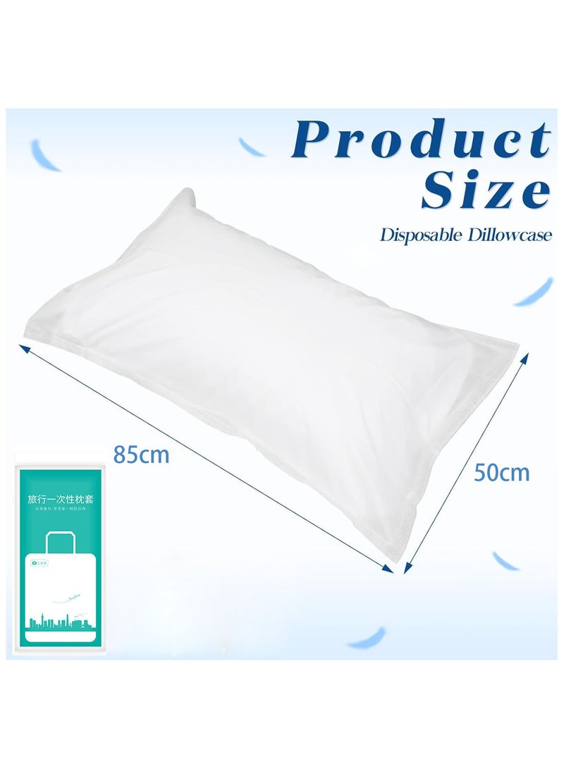 10 Pcs Travel Disposable Pillowcases Portable and Comfortable Pillow Covers Suitable for Medical Travel Hotel Bedroom Home - Image 5
