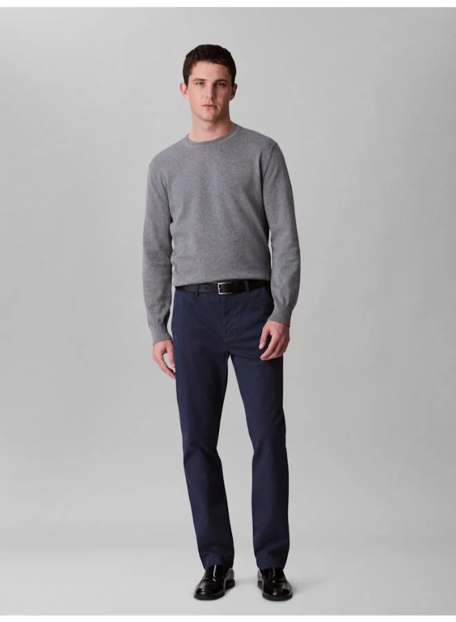 Calvin Klein Jeans Slim Stretch Cotton Chino Trousers