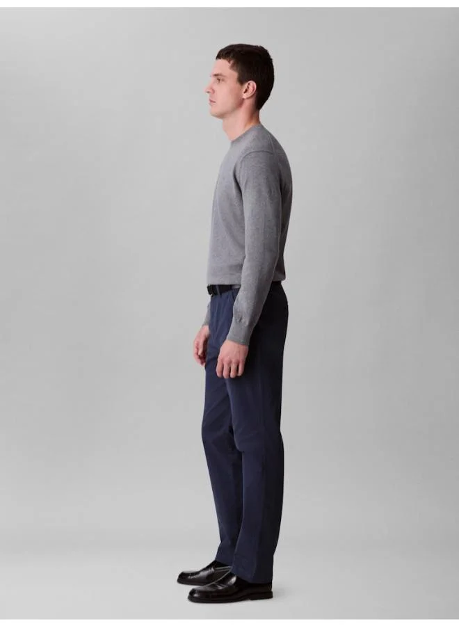 Calvin Klein Jeans Slim Stretch Cotton Chino Trousers
