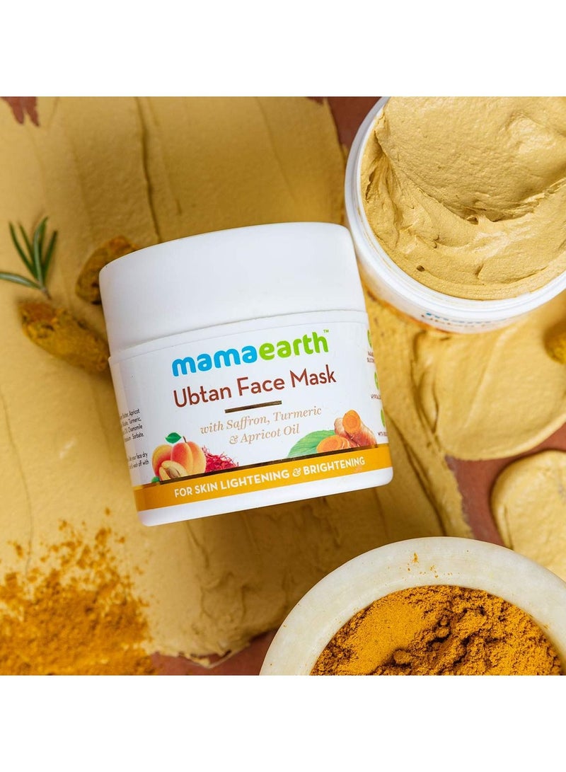 Mamaearth Ubtan Face Pack Mask 100ml - Image 2