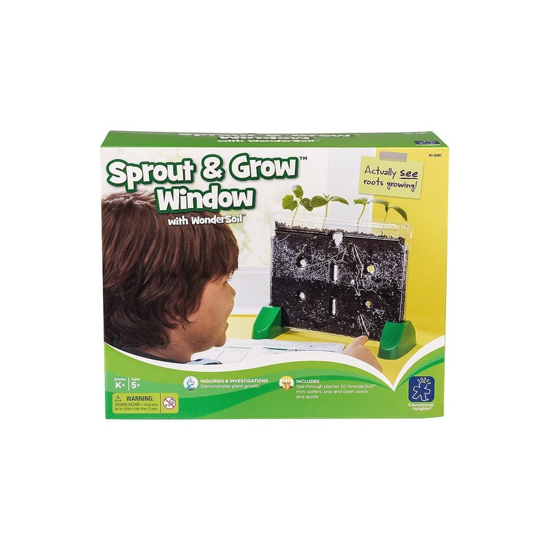 Educational Insights Educational Insights Sprout & Grow Window Plant Growing Kit, Science Kit for Homeschool & Classrooms, Ages 5+  - Image 5