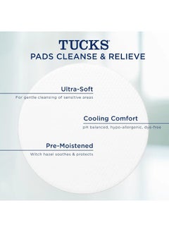 Tucks TUCKS Medicated Cooling Pads, 200 Count – Hemorrhoid Pads with Witch Hazel, Cleanses Sensitive Areas, Protects from Irritation, Hemorrhoid Treatment, Medicated Pads Used by Hospitals  - Image 5