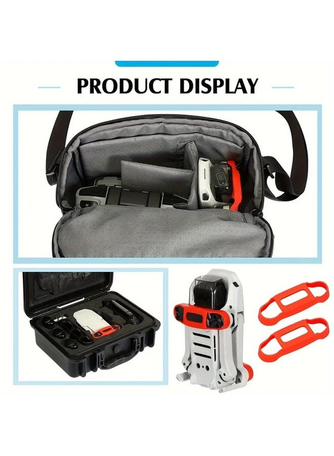 Grey Silicone Propeller Holder Stabilizer For DJI Mini 2 SE Drone Accessories - Image 2