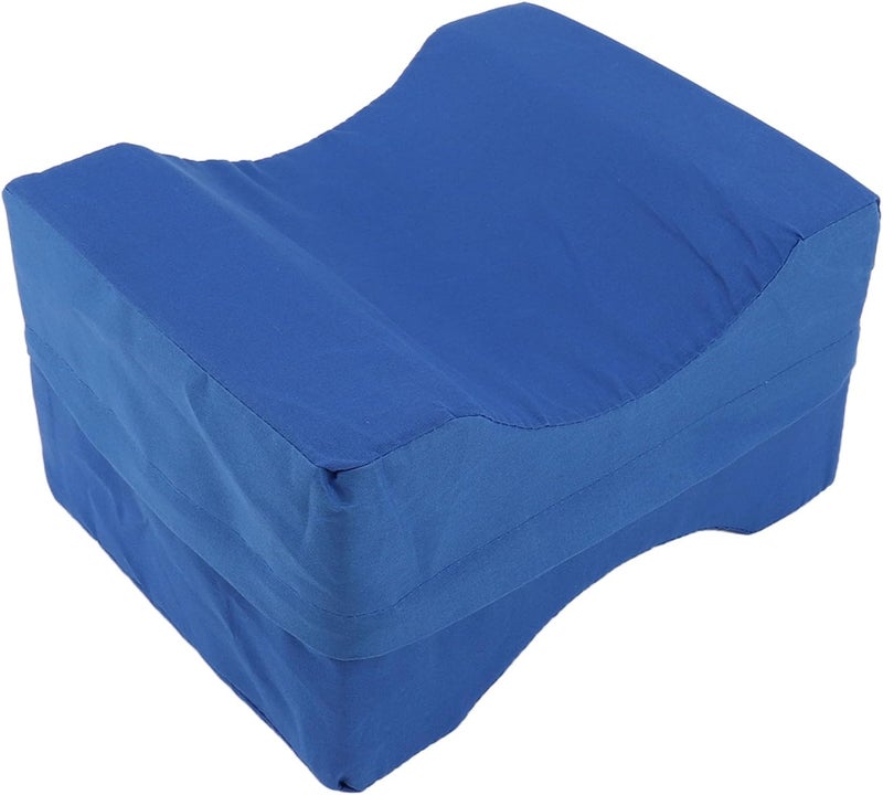 Knee Pillow for Side Sleepers Sponge Leg Positioner Knee Wedge Pillow with Detachable Cover for Hip Joint Lower Back Pains Relief - Image 2