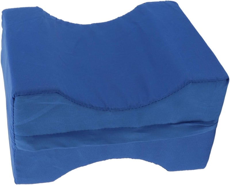 Knee Pillow for Side Sleepers Sponge Leg Positioner Knee Wedge Pillow with Detachable Cover for Hip Joint Lower Back Pains Relief - Image 4