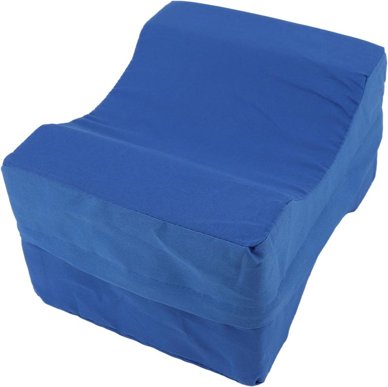 Knee Pillow for Side Sleepers Sponge Leg Positioner Knee Wedge Pillow with Detachable Cover for Hip Joint Lower Back Pains Relief - Image 3
