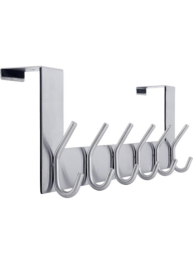WEBI Over The Door Hook Door Hanger with 6 Hooks - Image 1