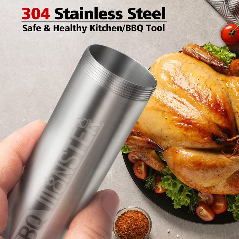 OFG BBQ Monster Meat Injector Syringe Kit with 4 Professional Marinade Injector Needles for BBQ Grill Smoker, Turkey and Brisket; 2-oz Large Capacity, Including Paper User Manual, Recipe E-Book (PDF) - Image 3