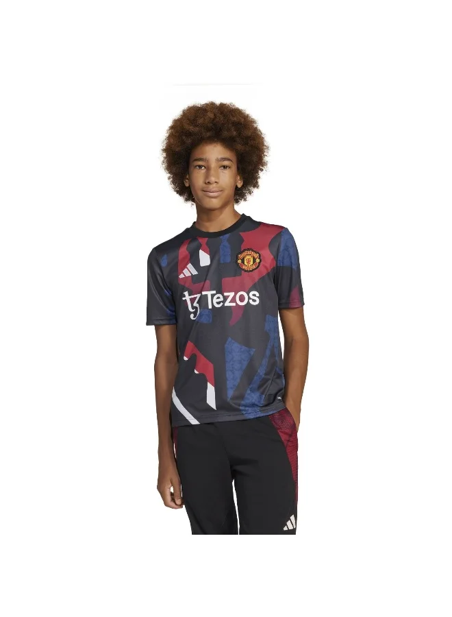 Adidas adidas manchester united 2024/2025 pre match kids men jersey