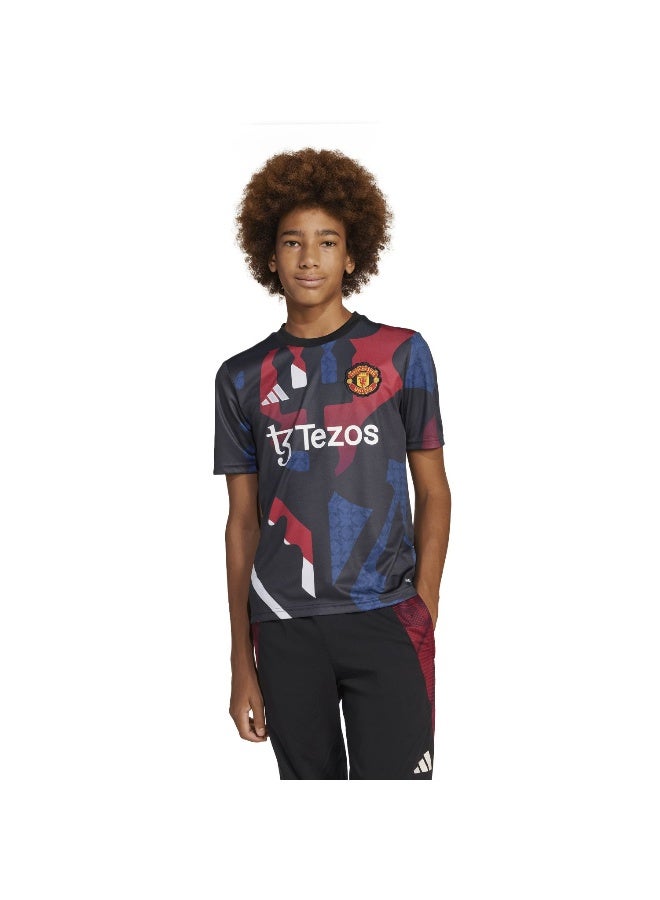 Adidas adidas manchester united 2024/2025 pre match kids men jersey - Image 3
