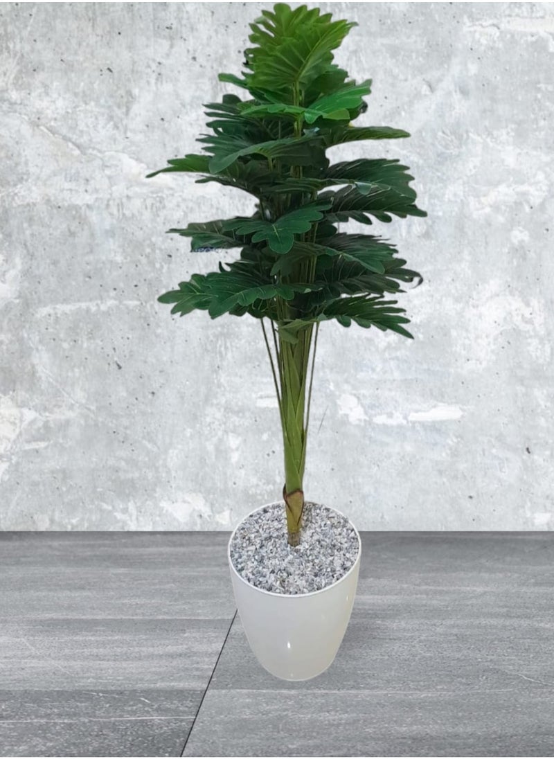 AL KHALDIYA Artificial decorative plant tree with pot, 120 cm  - Image 2