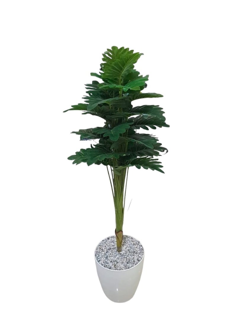 AL KHALDIYA Artificial decorative plant tree with pot, 120 cm  - Image 1