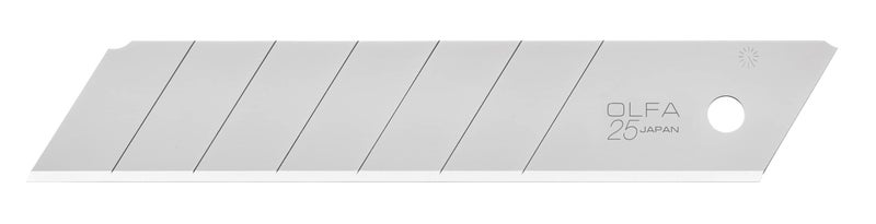 OLFA OLFA 25mm Extra Heavy-Duty Snap Off Utility Knife Replacement Blades, 20 Blades (140 segments) HB-20B - Fits most 25mm Utility Knives  - Image 1