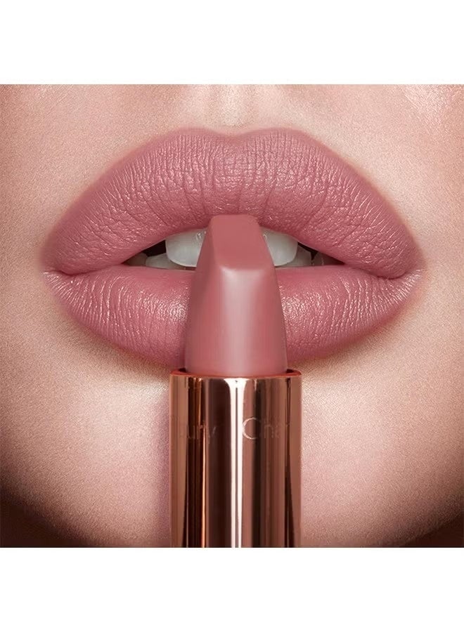 Charlotte Tilbury Matte Revolution Lipstick Pillow Talk Original- Long Lasting, Matte Lipstick With Buildable Color & Lip-Loving Ingredients - Creamy, Easy To Blend Formula - Image 3