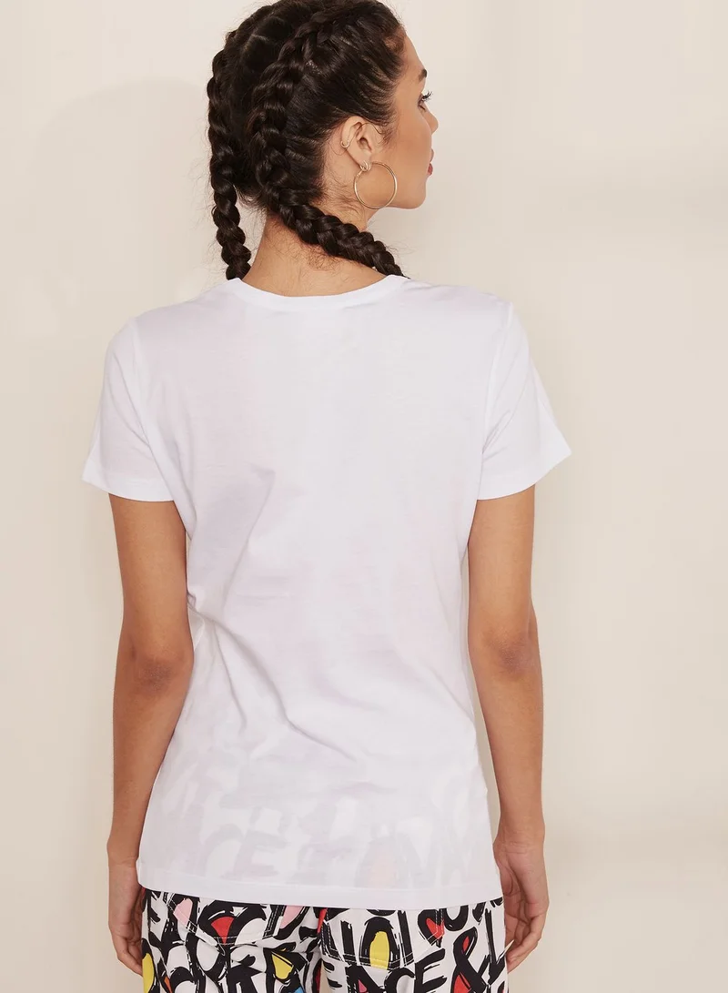 Love Moschino Logo T-Shirt
