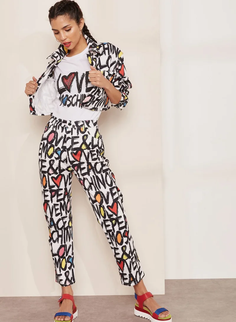 Love Moschino Logo T-Shirt