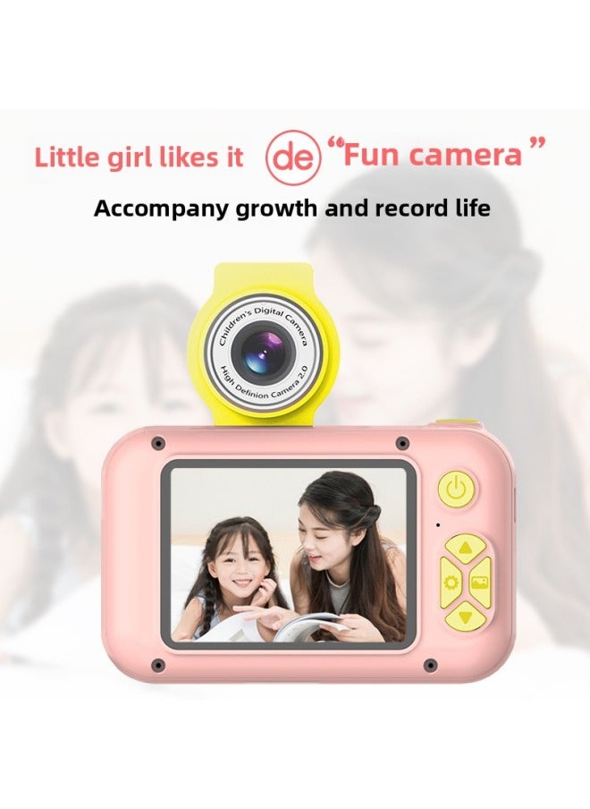 Generic Direct Sale 2.4 Inch Screen Children's Camera Portable Graduation Gift SLR Camera HD Digital Camera-Body Color:Blue  - Image 4