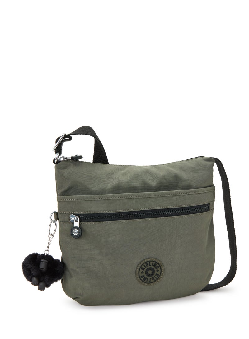 kipling Arto Shoulder Bag Across Body Green Moss - Image 5