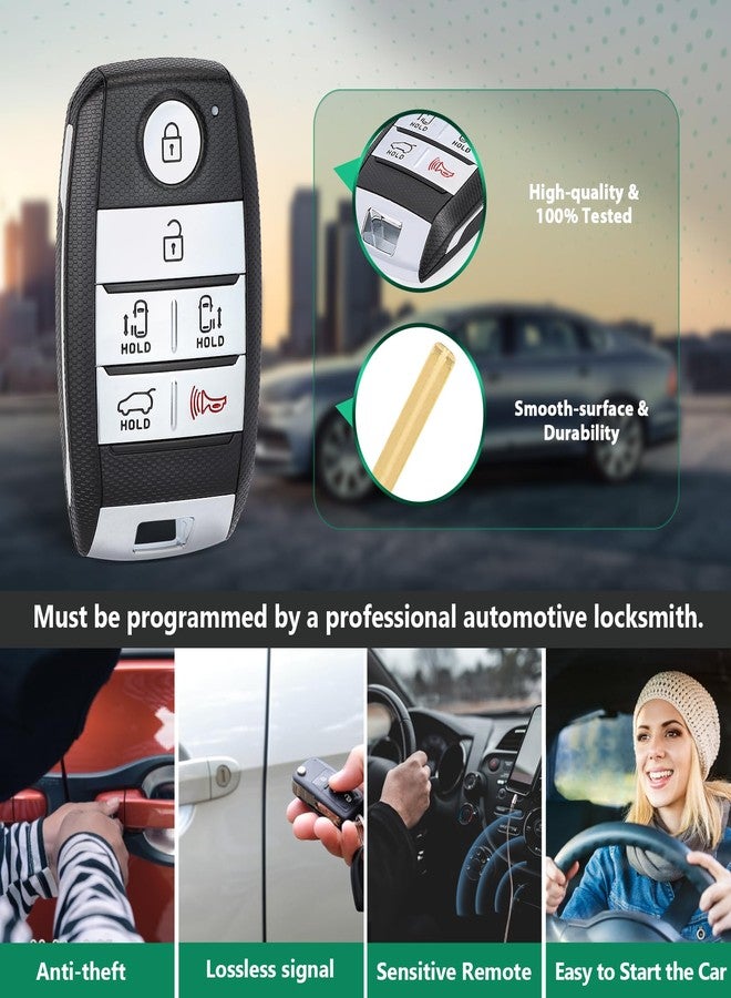 Beefunny Replacement Proximity Smart Remote Key Fob for KIA Sedona 2015 2016 2017 2018 2019 2020(FCC ID: SY5YPFGE06,P/N: 95440-A9300) - Image 3