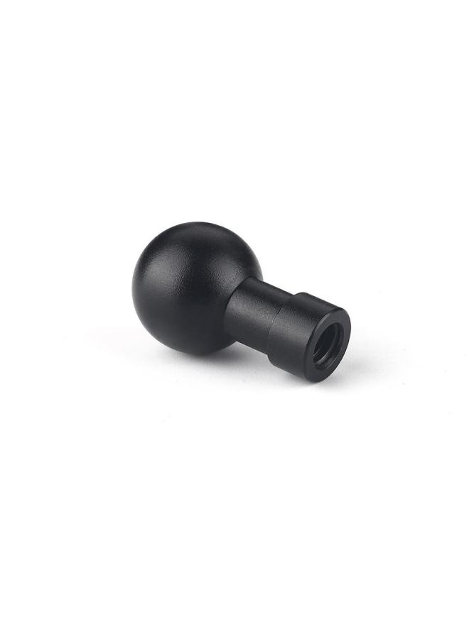 Generic 1/4 Screw Turn 17mm Ball Head Mobile Phone Bracket Connecting Rod Universal Rotating Ball Photography Pan/tilt Tripod Accessories-Body Color:(1/4 Female Port) To 17mm Ball Head  - Image 5