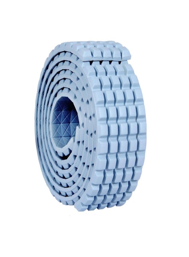 Clovis Extra-Wide Edge Protectors 1M Baby Proofing for Baby with Strong Adhesive Double Sided Tape, Sharp Edge & Corner Safety Guards Furniture Bumper for Table, Furniture, Fireplace (Blue) - Image 1