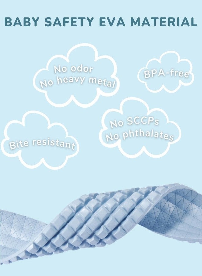 Clovis Extra-Wide Edge Protectors 1M Baby Proofing for Baby with Strong Adhesive Double Sided Tape, Sharp Edge & Corner Safety Guards Furniture Bumper for Table, Furniture, Fireplace (Blue) - Image 3